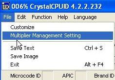 1.Erster Schritt Wichtig: Damit sich Windows und Crystalcpuid beim C&Q Wechsel nicht gegenseitig stören, muss man dafür sorgen dass Windows nicht mehr die Frequenz schaltet.