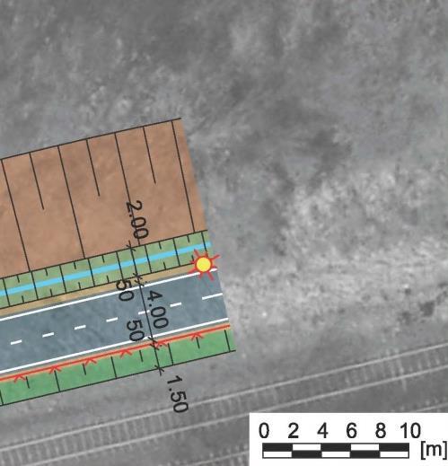 Streckenbeschreibung mit Führungselementen der ausgewählten Variante 88 Abb. 65: Bahnstrecke (Zweirichtungsradweg Abb. 66: Bahnstrecke (Tunnel) 4.3.