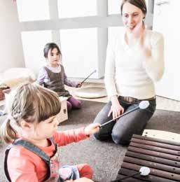 Täglich haben die Kinder die Möglichkeit, mit den Instrumenten zu musizieren und wir singen jeden Tag, so Monika Meiertoberens, die Leiterin des Kindergartens.