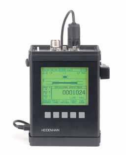 HEIDENHAIN-Messmittel für inkrementale Winkelmessgeräte Das PWM 9 ist ein universales Messgerät zum Überprüfen und Justieren der inkrementalen Messgeräte von HEIDENHAIN.