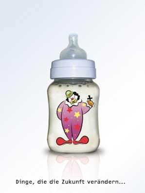 Der BUND engagiert sich gegen den Einsatz von Bisphenol-A in Babyfläschchen.