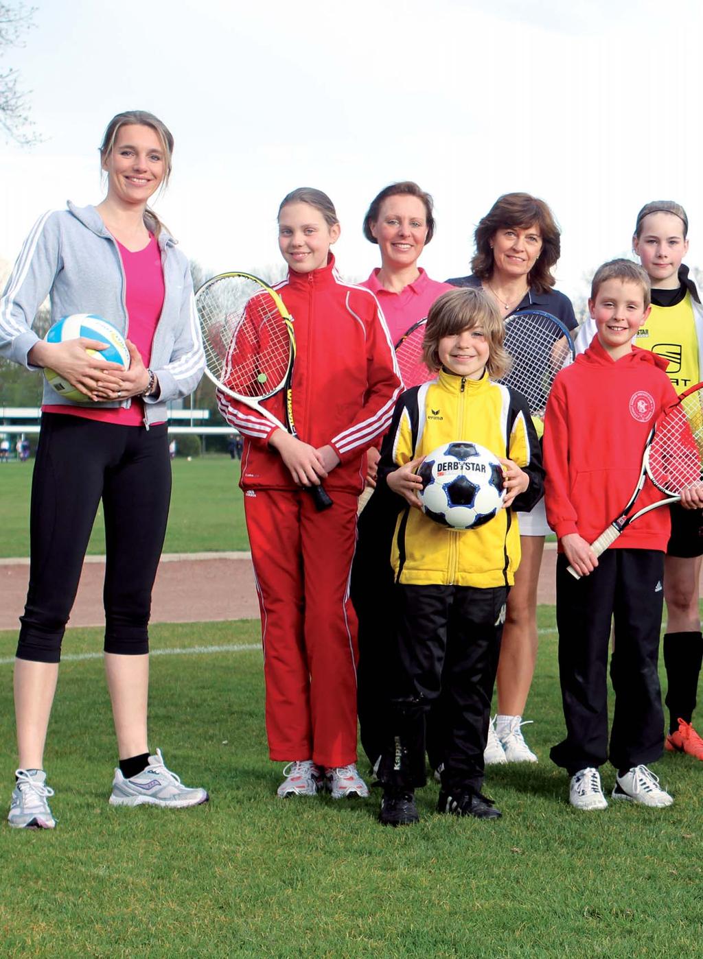 8 Bremen Sport Magazin Mai 12 Unsere Sportfamilie: Annette Rauber, Christin Bleeker, Dorothee Bleeker, Marius Meyer, Jutta Barth, Jan