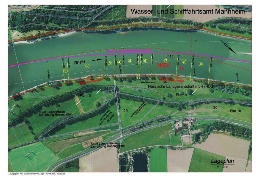 - Rhein km 440,6 bis km 441,6 Empfehlungen für die Ausführung der