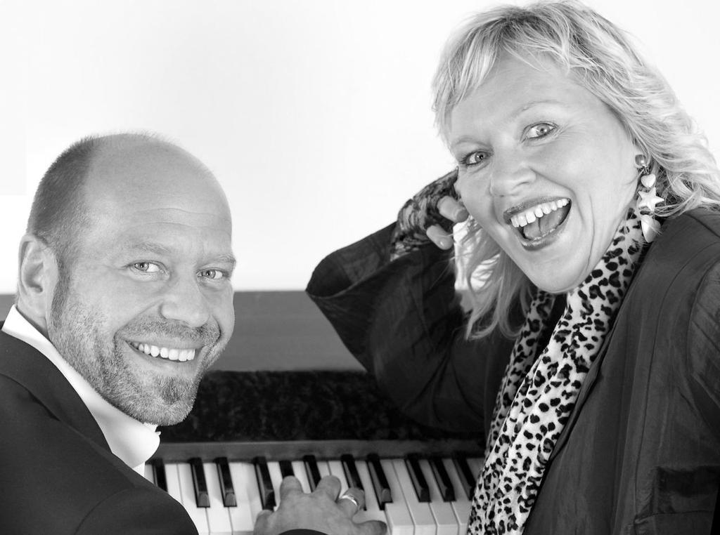 The Notorious HONEY TWINS - sind die Sängerin Renate Gantz-Bopp und der Pianist Gerry Reutzel.
