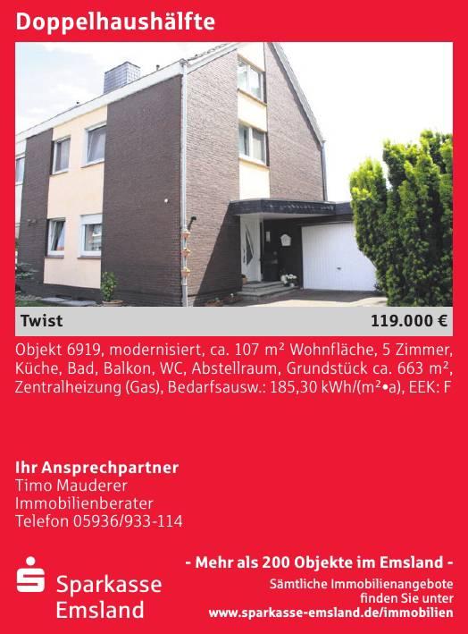 IMMOBILIEN / WOHNEN 2. AUGUST 201 Immobilien Verkäufe Eigentumswohnungen Heede Zi.