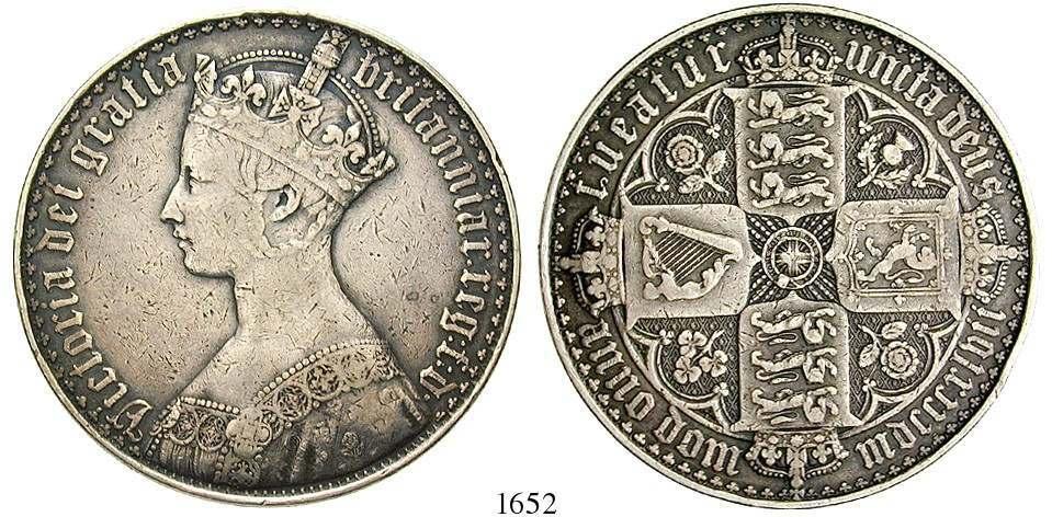 ss 60,- 1649 Victoria, 1837-1901 Crown 1845.
