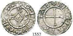 Weiller 154. Randausbrüche, ss 120,- KAROLINGER 1556 Ludwig der Fromme, 814-840 Denar nach 822, Mailand. 1,57 g.