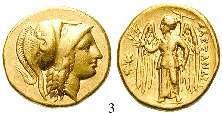 150,- RÖMISCHE KAISERZEIT SIZILIEN, SYRAKUS 1 Dionysios I., 405-367 v.chr. 20 Litren ca. 405-400 v.chr. 1,17 g. Kopf des Herakles mit Löwenhaube r.