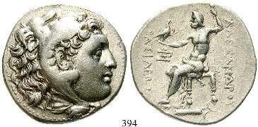 chr., Odessos. 16,56 g. Kopf des Herakles r. im Löwenfell / Thronender Zeus l.