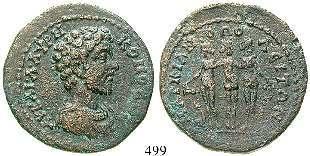 attraktive Darstellung des Asklepios, schöne grüne Patina. ss+ 150,- THRAKIEN, MESEMBRIA 498 Tranquillina, Frau Gordianus III., + nach 244 Bronze 27 mm 241-244 n.chr.