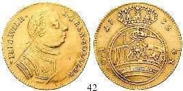 750,- 50 Karl Wilhelm Ferdinand, 1780-1806 2 1/2 Taler 1806, Braunschweig MC. 3,29 g. Gold. Friedb.727; Schl.168.2; Divo/S 45.