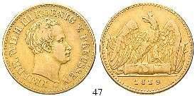 850,- 45 Friedrich Wilhelm II., 1786-1797 Friedrichs d`or 1796, A. 6,61 g. Büste r. / Gekrönter Adler auf Armaturen. Gold.