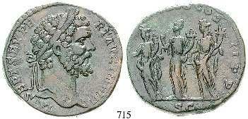 RIC 491a; Hill 251. vz 170,- RITTER 714 Denar 198-202, Laodicea. 2,71 g. Kopf r.