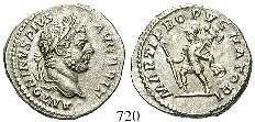 RIC 512d. grüne Patina, selten. ss 750,- 716 Julia Domna, Frau des Septimius Severus, +217 Denar 207, Rom. 3,40 g.