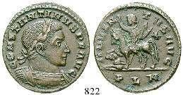 , vz/ss-vz 170,- 819 Romulus, 309 AE-Follis 16 mm 309-312, Rom. 1,67 g. Kopf r.