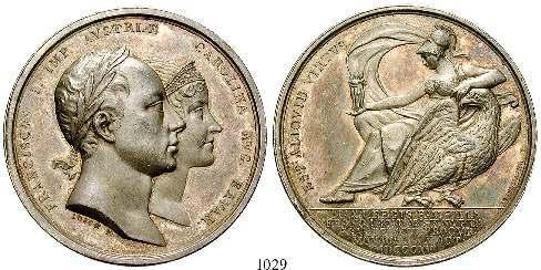 1029 Silbermedaille 1816.