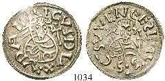 450; Kahnt 353. kl. Schrf., ss-vz 185,- 1037 Denar 1037-1050, Prag. 0,89 g. Hüftbild mit Fahne l.
