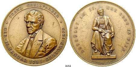 verkleinert 1064 Krauss, Elisabeth - Stifterin der Kraußischen Stiftung, 1569-1639 Silbermedaille o. J. (1789). Medaillenklippe zu 1/4 Taler auf den 150. Todestag von Elisabeth Krauss.