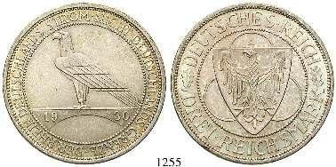 st 75,- 1239 5 Reichsmark 1929, A. Verfassung. J.341.