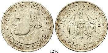 J.358. kl. Kratzer, vz 75,- 1268 3 Reichsmark 1932, A.