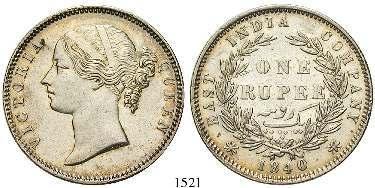 East India Company. KM 455.2. Schrf. auf Rs.