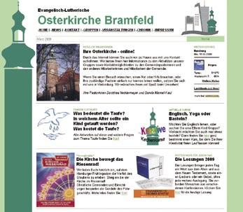 Sie stellen ihre Ergebnisse in einer Abendandacht vor. Noch ist der Prozess nicht abge- Öffentlichkeitsarbeit im Internet Trug die Osterkirche schon immer diesen Namen?