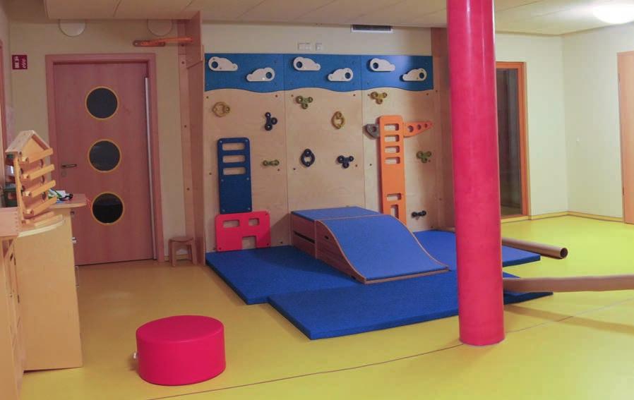 24-Stunden-Kita - eine flexible Betreuungseinrichtung Die Kindertagesstätte in der Humperdinckstraße in Reutershagen verfügt in zwei miteinander verbundenen Gebäuden über 220 Plätze für Krippen- und