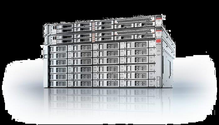 ODA X5-2 Basiskonfiguration Coole Hardware für 60K 2 Server mit jeweils 2 CPU Inter Xeon, 18