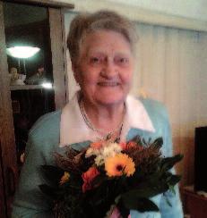 Herzlichen Glückwunsch! Frau Wilma Ziesemer aus Bad Bederkesa feierte am 14. Januar 2017 ihren 90.