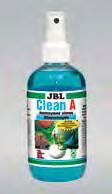 Reinigung JBL Clean A Glasreiniger Reinigt mit Naturkraft die Außenseite aller Aquarienscheiben. Ungefährlich für Fische und Pflanzen.