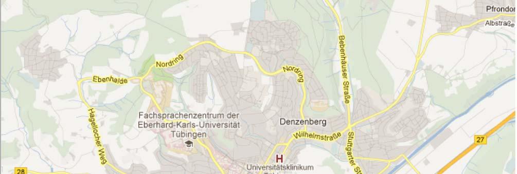 2. Von der A8 Karlsruhe München oder umgekehrt: Ausfahrt Stuttgart-Degerloch, dann ca.