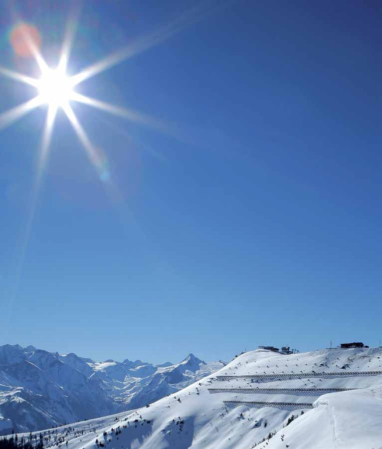 Globale klimatische Veränderungen bewirken, dass es in alpinen Gebieten immer weniger schneit.