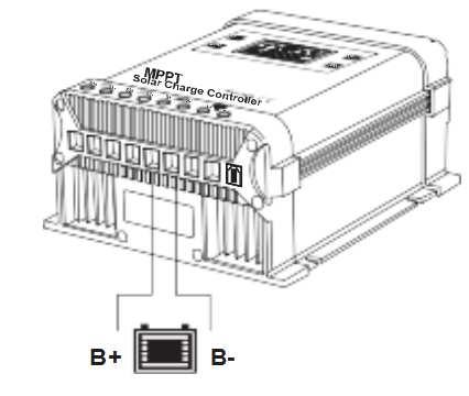 Anschluss und Einstellungen: 1.) 12V oder 24V Batterie anschließen (Polung beachten) 2.) Einstellung der Parameter (siehe Tabelle 1) 3.
