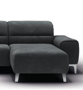 Das Sofa wird durch den gewählten Abschluss des Polstermöbels bestimmt, es gibt 4 Varianten: Armlehne C compact (10 cm breit), Armlehne B basic (30 cm breit), T offener Abschluss, sowie L Longchair.