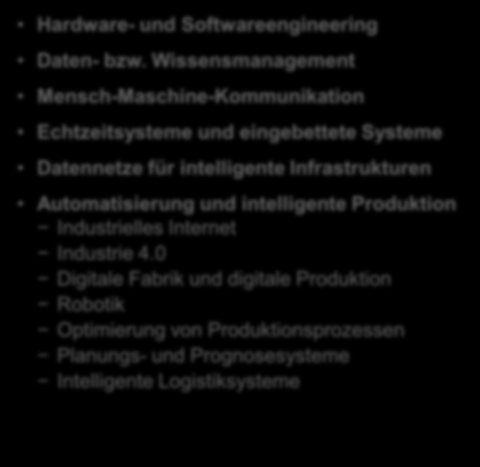 IuK Bayern Themenfelder neue Richtlinie Hardware- und Softwareengineering Daten- bzw.