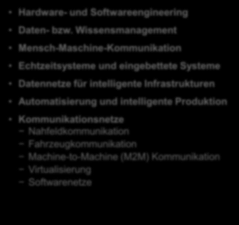 IuK Bayern Themenfelder neue Richtlinie Hardware- und Softwareengineering Daten- bzw.