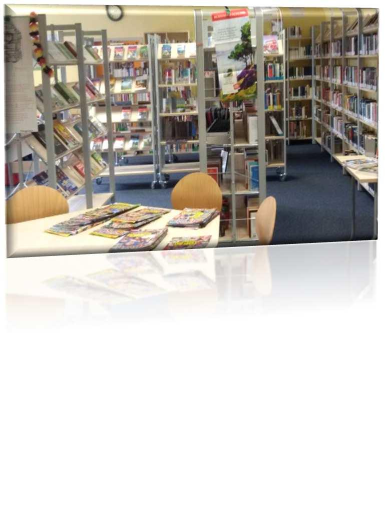 Gemeinde- und Schulbibliothek in den Räumen der Gesamtschule Dreienbergstraße 28-36 36277 Tel.: 06629/9150147 E-Mail: bibliothek@gesamtschule-schenklengsfeld.de Internet: http://webopac.winbiap.