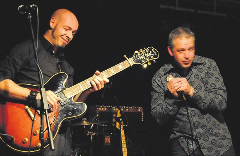 Reinhard Sämisch und Martin Hill sind die beiden Vollblut- Musiker, die das Akustik Blues Duo bilden.