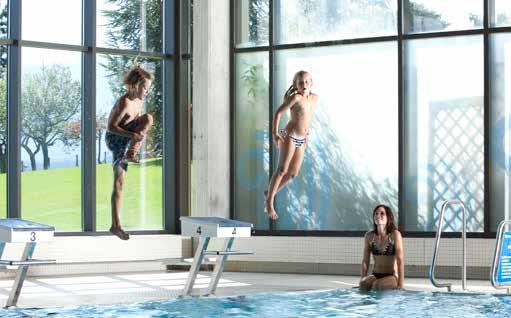 Hallenbad Aussenbereich und Freizeitpark Hallenbad Der Fitnesspark Oberhofen ist genau der richtige Ort für Badefreunde.