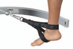 strapazierfähiges Gewebe; schwarz; als Hand-, Arm- oder Fußschlinge einsetzbar.