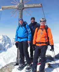 26 AUS DER SEKTION Schneeschuh-Expedition im Martell-Tal Am Montag den 6.