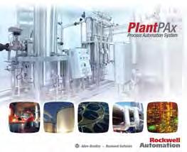 Rockwell AuTOMATION 71 Skalierbare Midrange-Steuerungslösungen Scalable Midrange Control Solutions Werksweite Optimierung durch das Prozesssteuerungssystem Plant-wide optimization with PlantPAx
