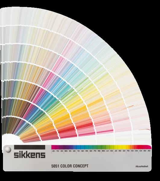 Darunter viele Zwischen- und Trendtöne sowie ein deutlich vergrößerter neutraler Bereich mit 525 semineutralen Farben.