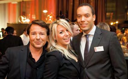 TOP Event TOP Lounge Jochen Zimmer (Zimmer Immobilien), Almira Kadic und Tobias Lovelace (121 Event Group) Jens