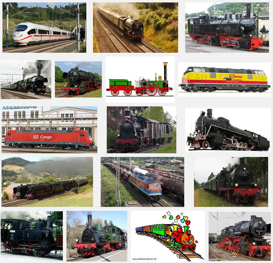 Problem: Synonyme Beispiel (Suche nach Eisenbahn und Zug