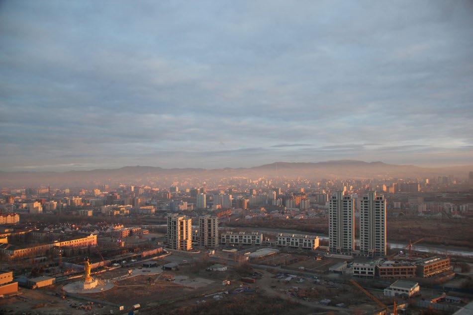 Juni Ankunft in Ulaanbaatar Ankunft auf dem Chinggis Khan International Airport in