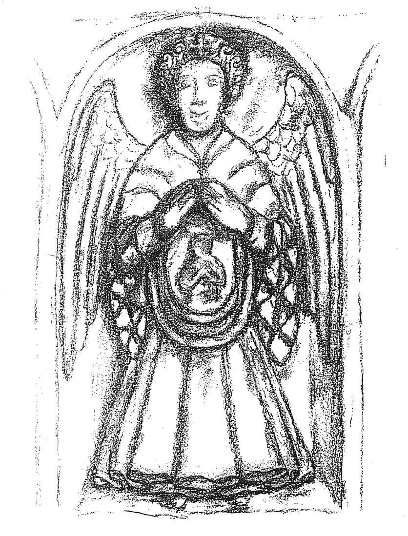 Seite 18-19 Ein Engel - Jerpoint Abbey, Irland, 15. Jh.