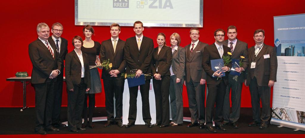 gif-immobilien-forschungspreis verliehen Die Gesellschaft für Immobilienwirtschaftliche Forschung e.v. (gif) hat auf der Messe den von RREEF Deutschland und dem Zentralen Immobilien Ausschuss (ZIA) gesponserten Immobilien-Forschungspreis zum 16.
