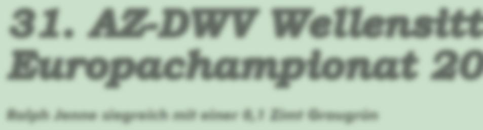 31. AZ-DWV Wellensittich Europachampionat 2015 Ralph Jenne siegreich mit einer 0,1 Zimt Graugrün von Norbert Kirstein Zur 31.