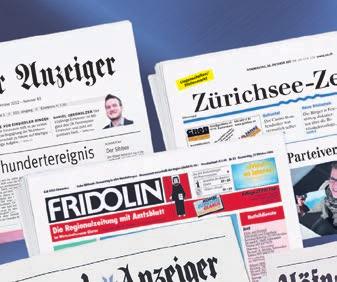 Volksblatt Advertising und March-Anzeiger Mediaservice Walter Feldmann AG 8840